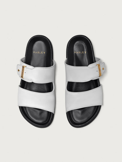 Latona Nappa Sandal White - Varley