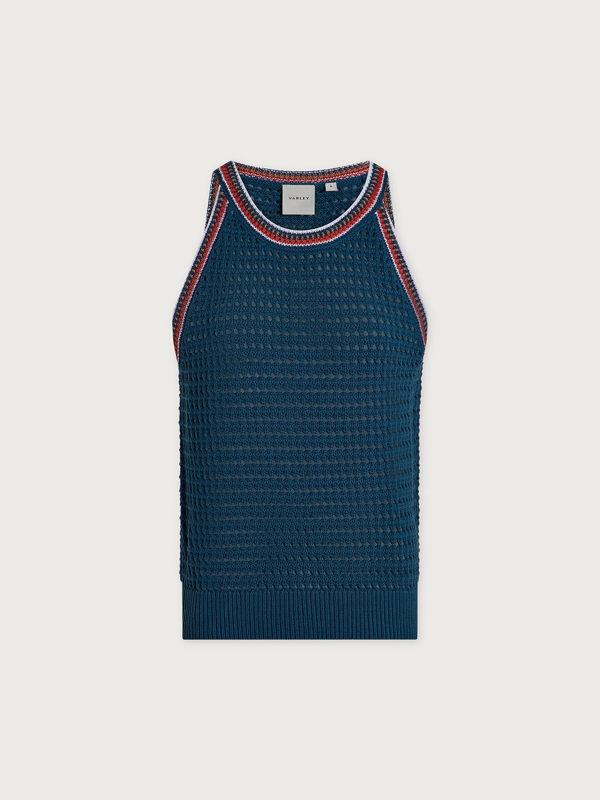 Aberg Halter Knit Top Heron Blue - Varley