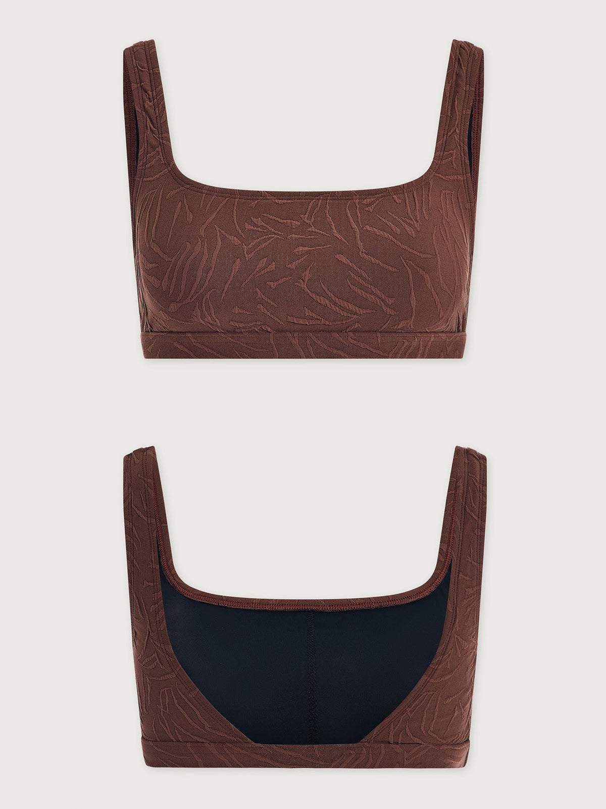 Eliana Bikini Top Brown Stone - Varley