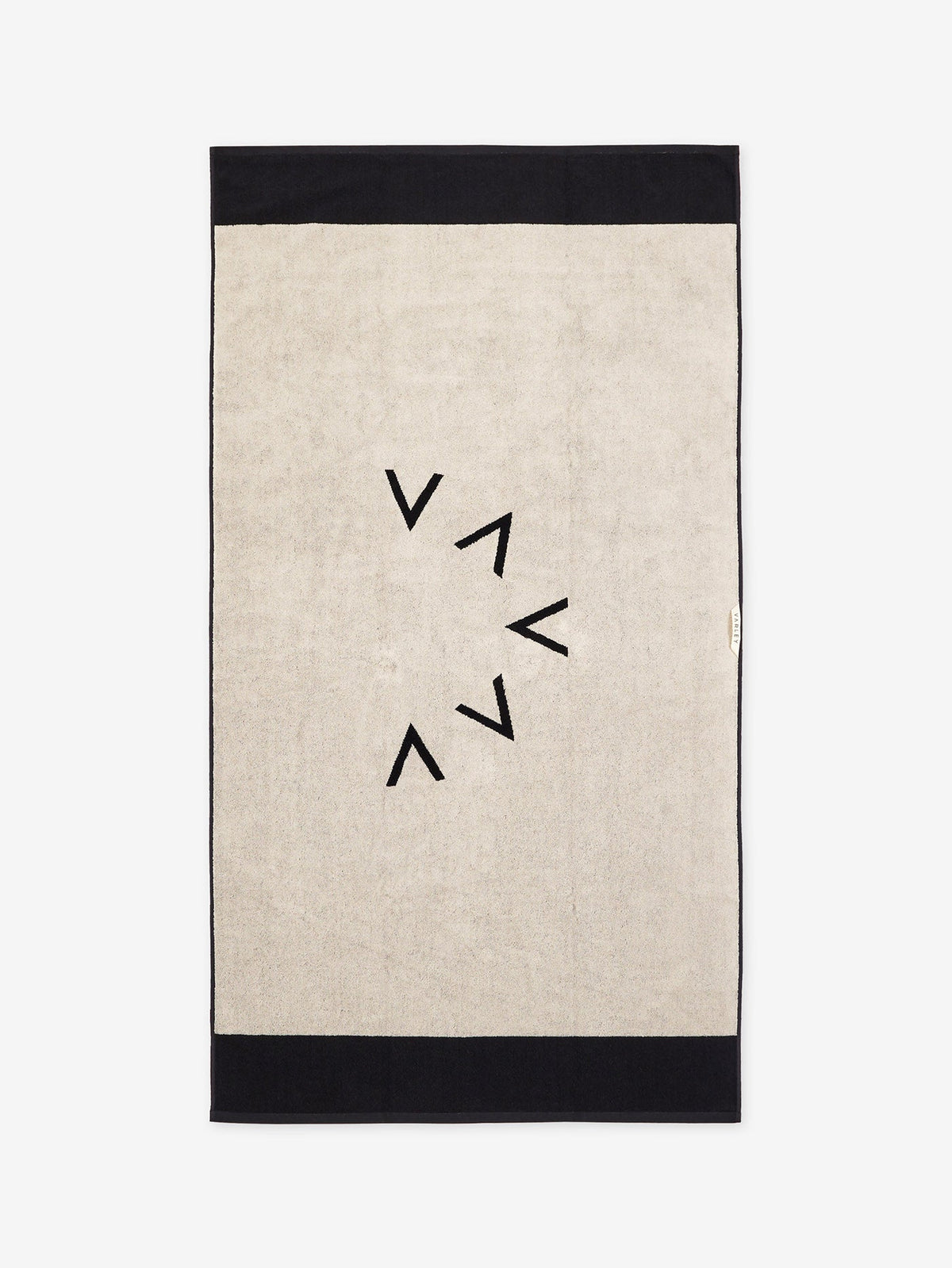 Taylor Pool Towel | VARLEY US Black/Sandshell - Varley