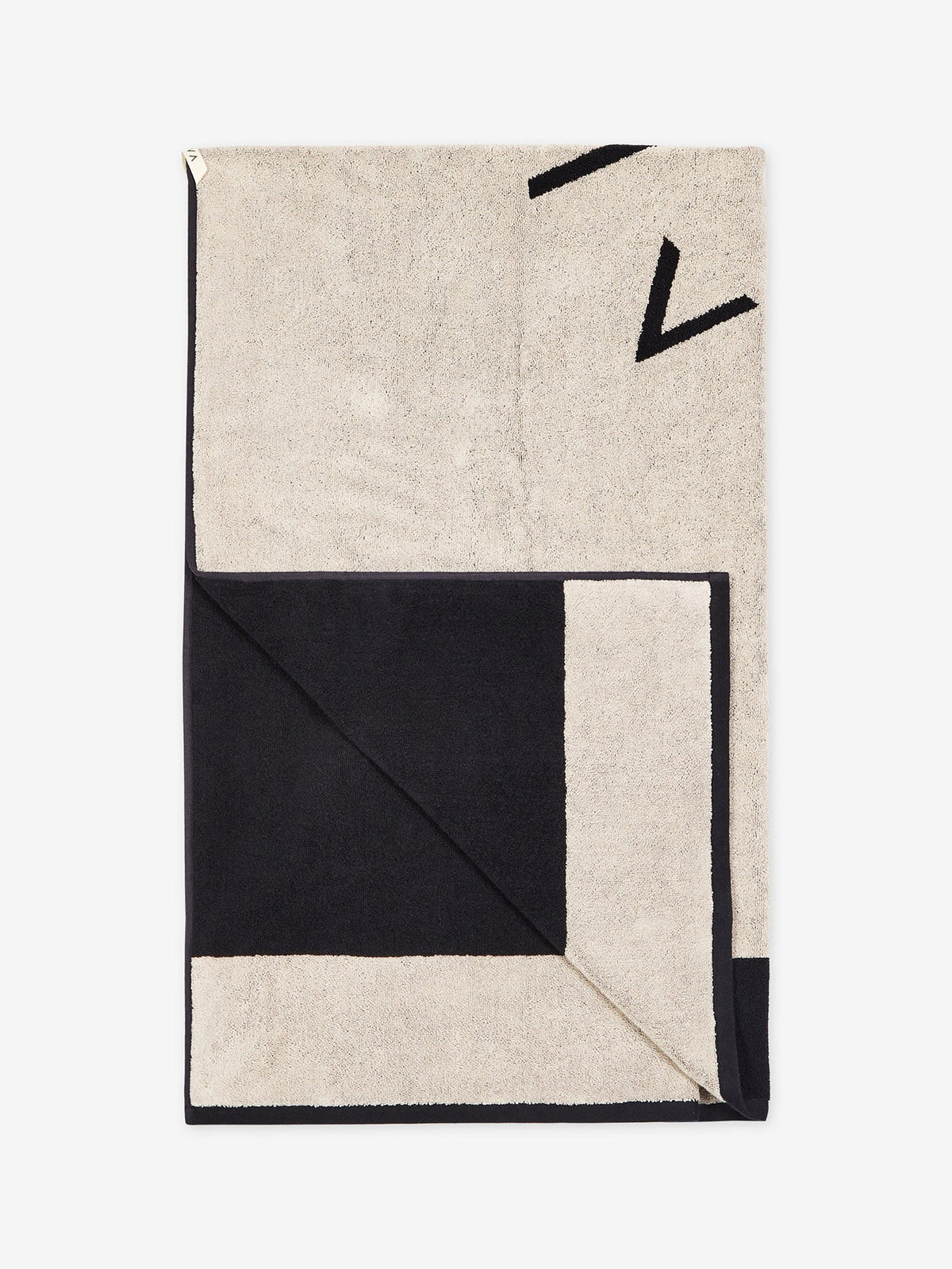 Taylor Pool Towel | VARLEY US Black/Sandshell - Varley