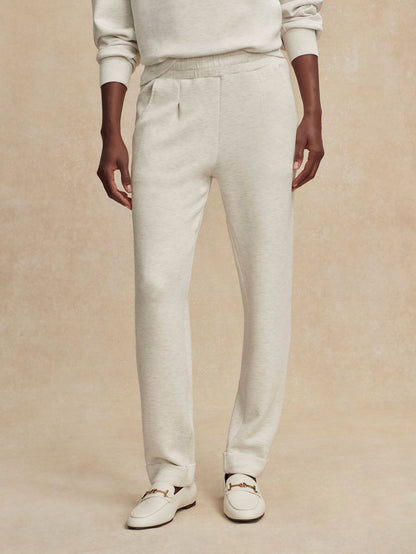 The Rolled Cuff Pant 25 | VARLEY US Ivory Marl - Varley