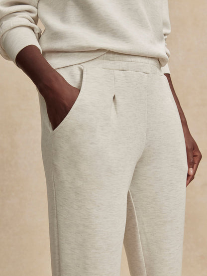 The Rolled Cuff Pant 25 | VARLEY US Ivory Marl - Varley