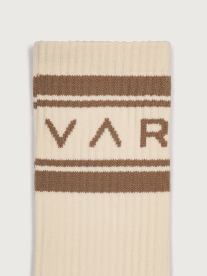 Astley Active Sock | VARLEY US Birch/ Desert Taupe - Varley