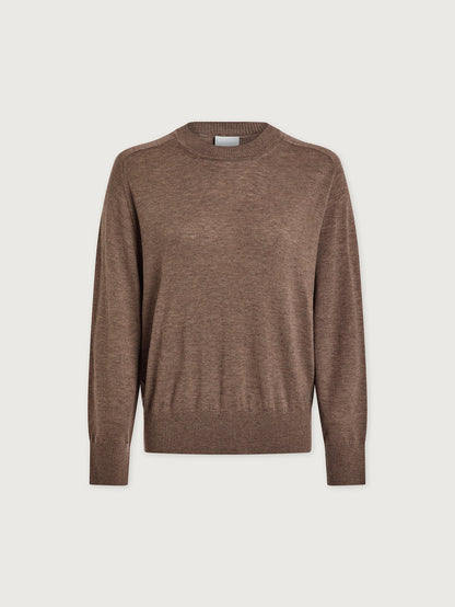 Fincham Knit Sweater Cinder Marl - Varley
