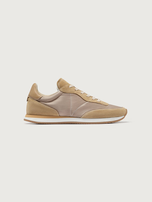 Amera Runner Suede/Satin Taupe - Varley