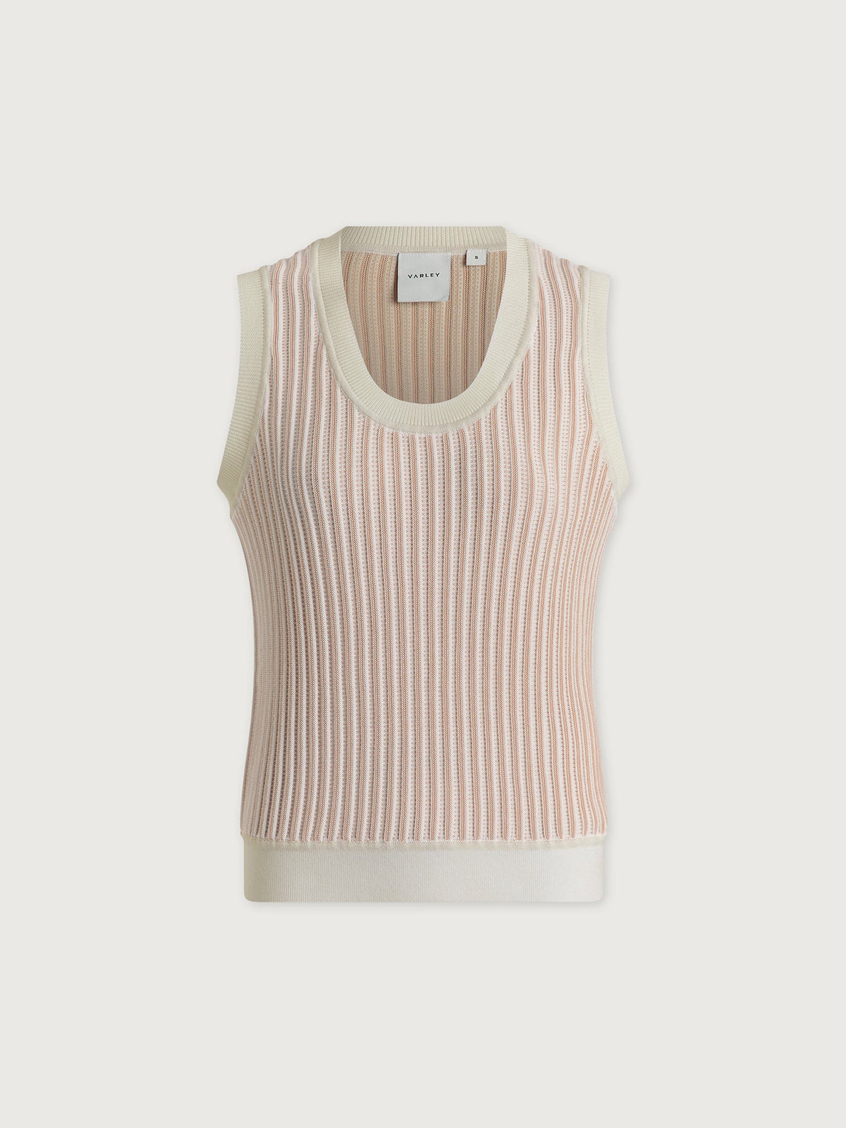 Aldcroft Stitch Knit Tank Snow White - Varley