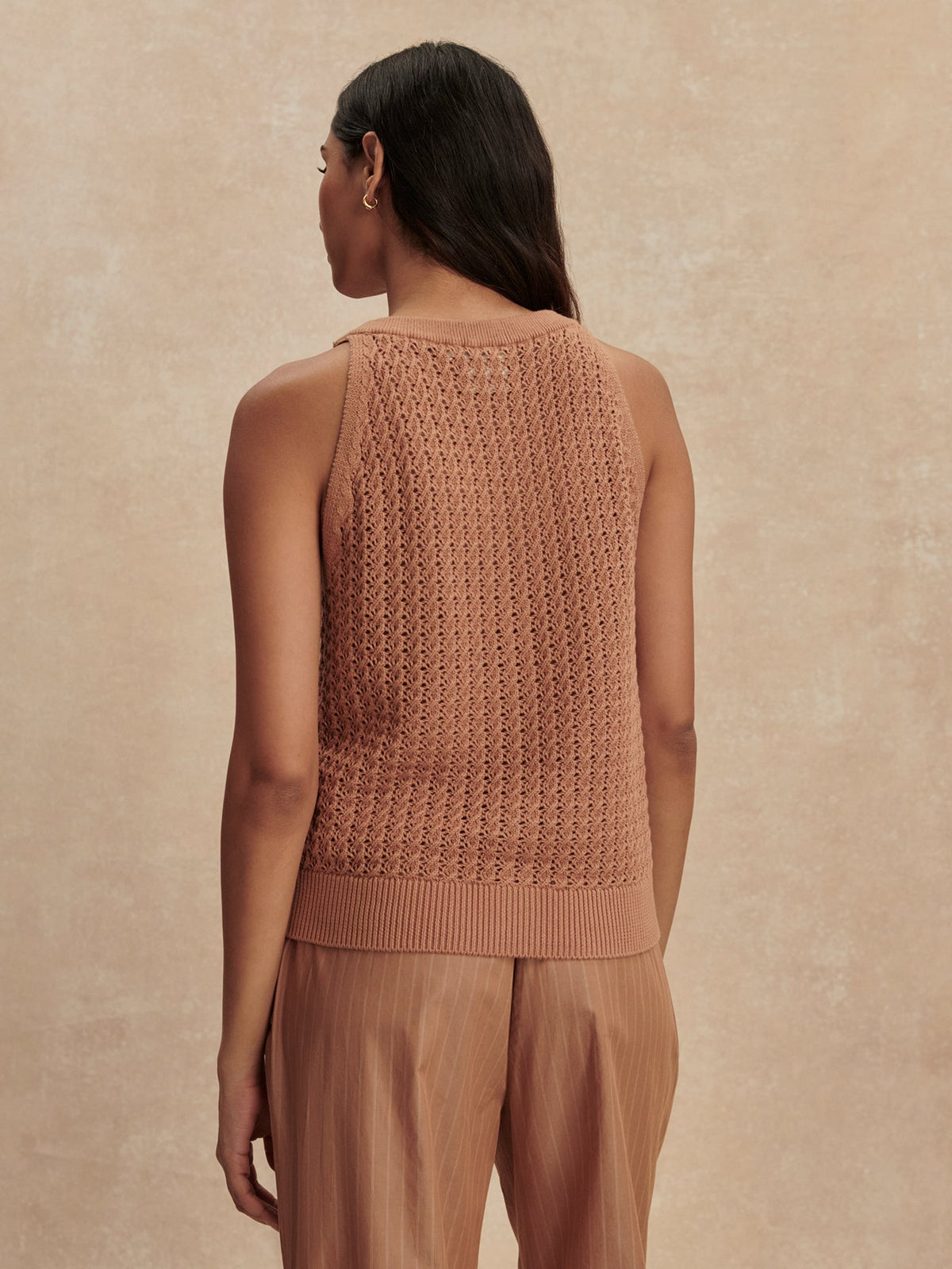 Alessia Knit Tank Camel - Varley