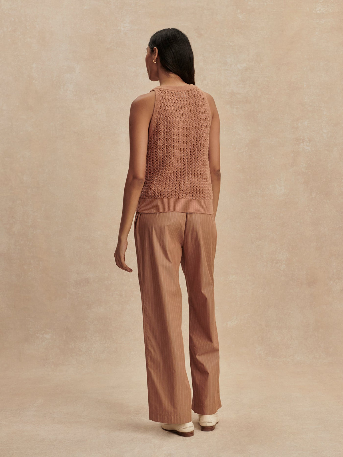 Alessia Knit Tank Camel - Varley