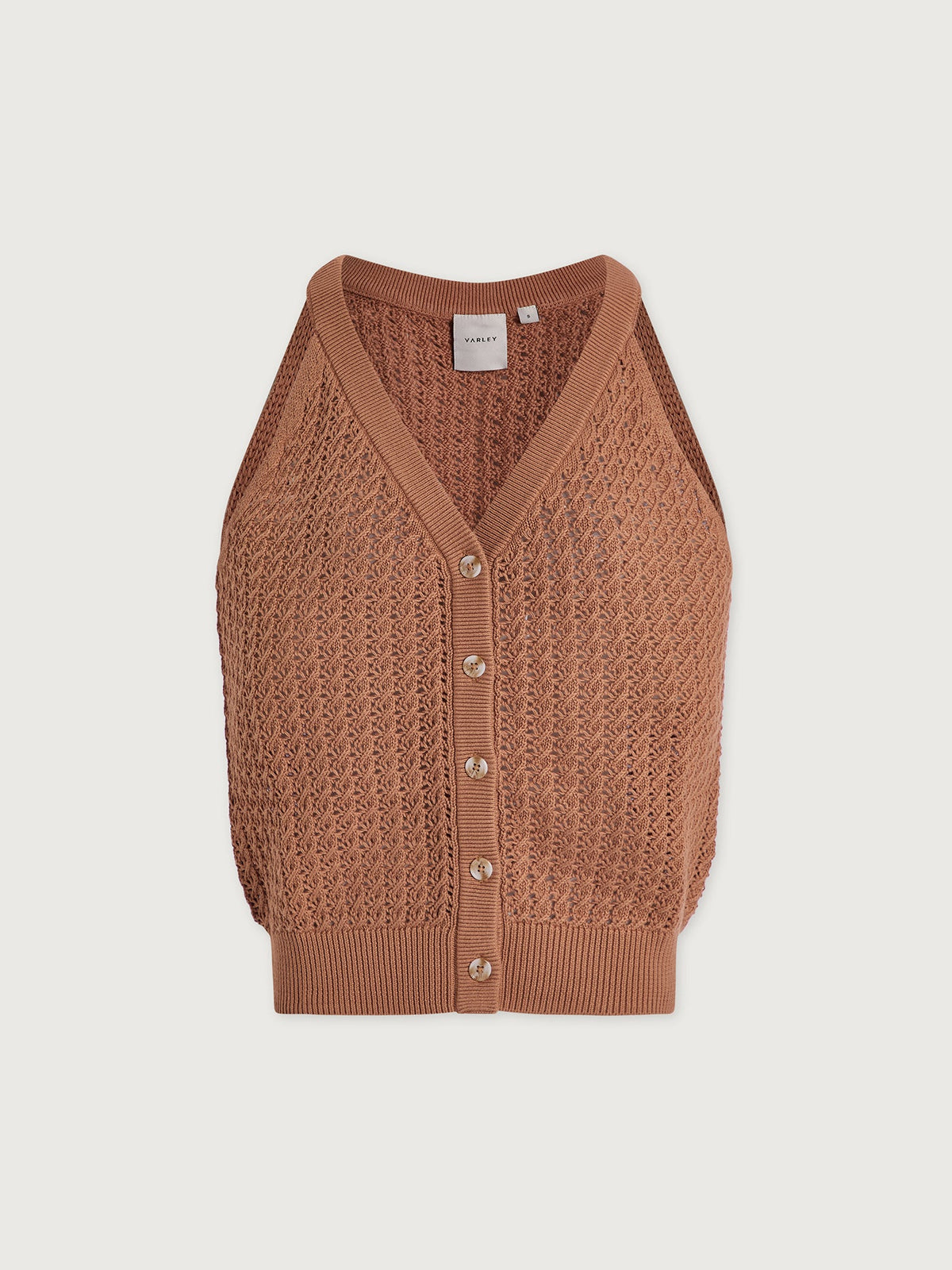 Alessia Knit Tank Camel - Varley