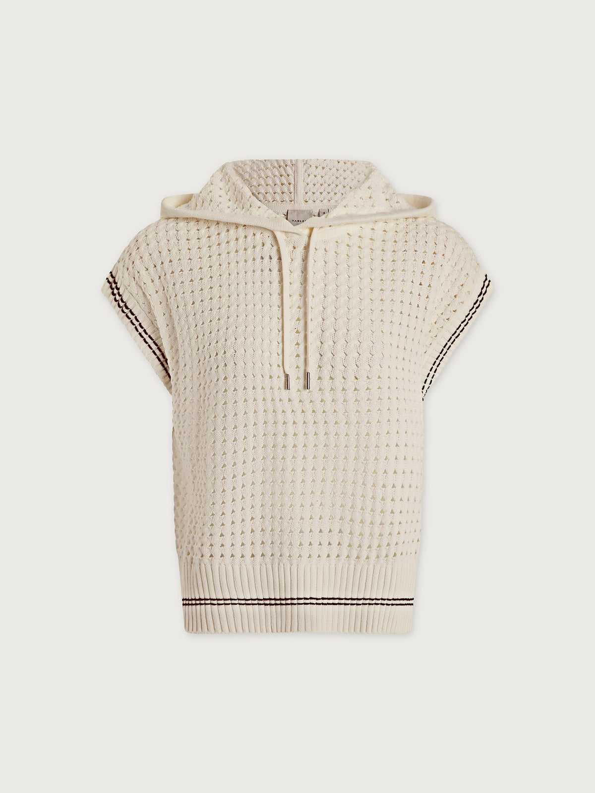 Vittoria Knit Hoodie Snow White - Varley