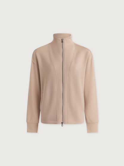 Arlene Zip Through Sweat Mushroom - Varley