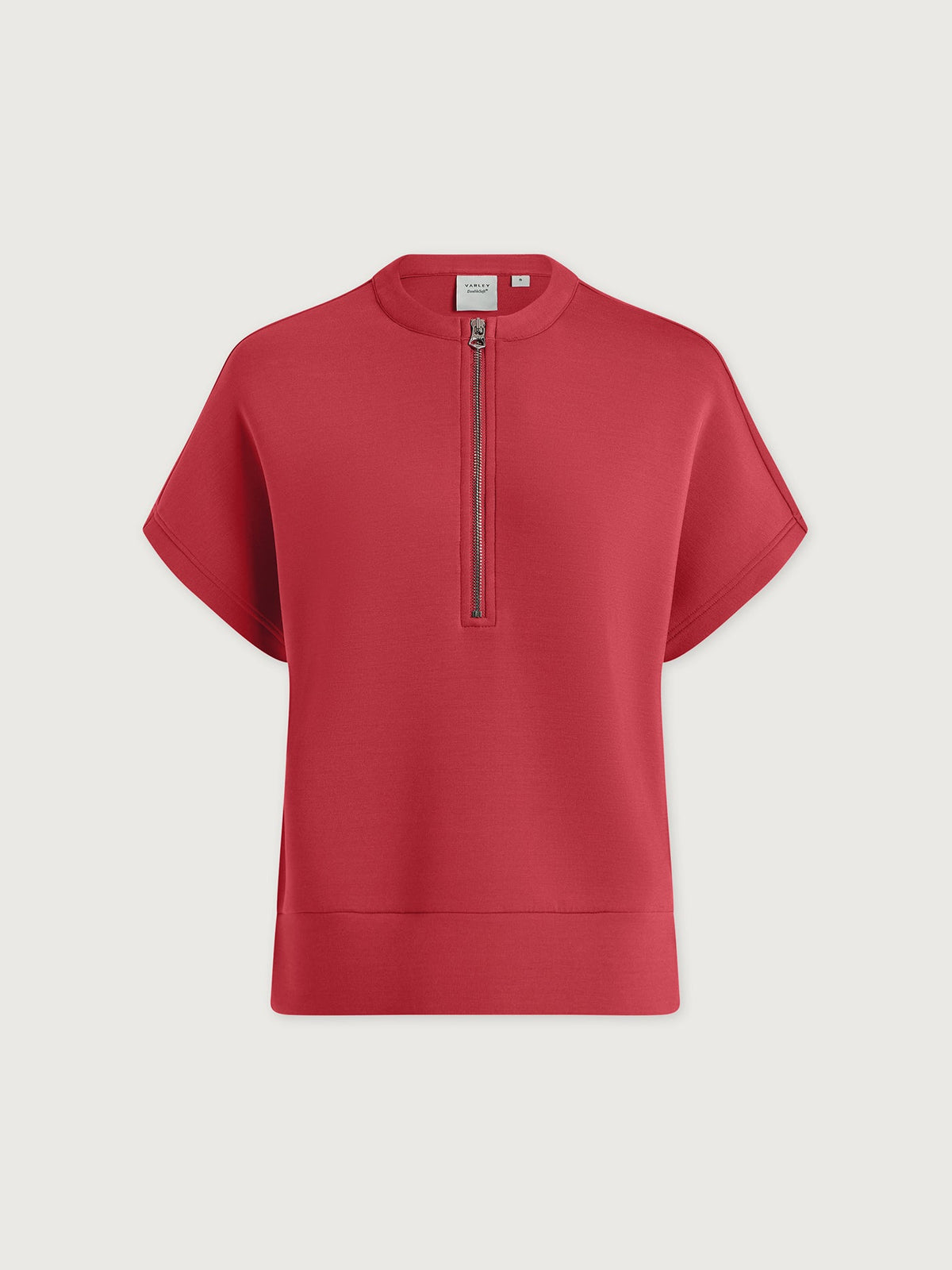 Adria Half Zip Sweat Rich Raspberry - Varley