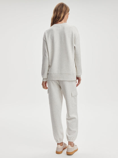 Gabriella Sweat Ivory Marl - Varley