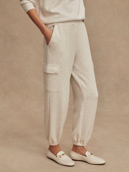 The Cargo Pant 27.5 Ivory Marl - Varley