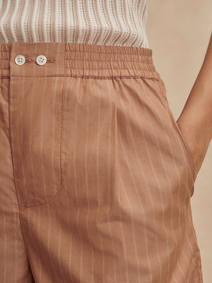 Marius Short 5 Camel Stripe - Varley