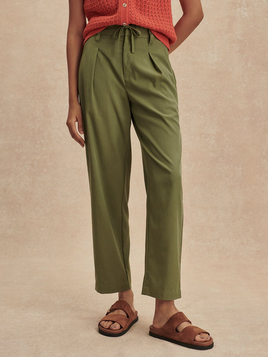 Hadleigh Tapered Leg 29 Olivine - Varley