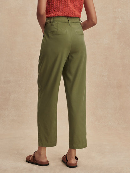Hadleigh Tapered Leg 29 Olivine - Varley