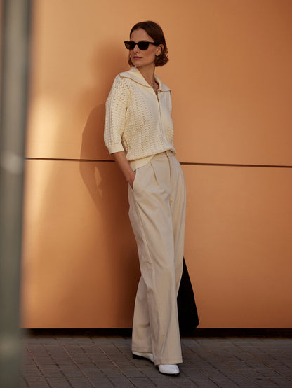 Rocio Wide Leg 32 Birch - Varley