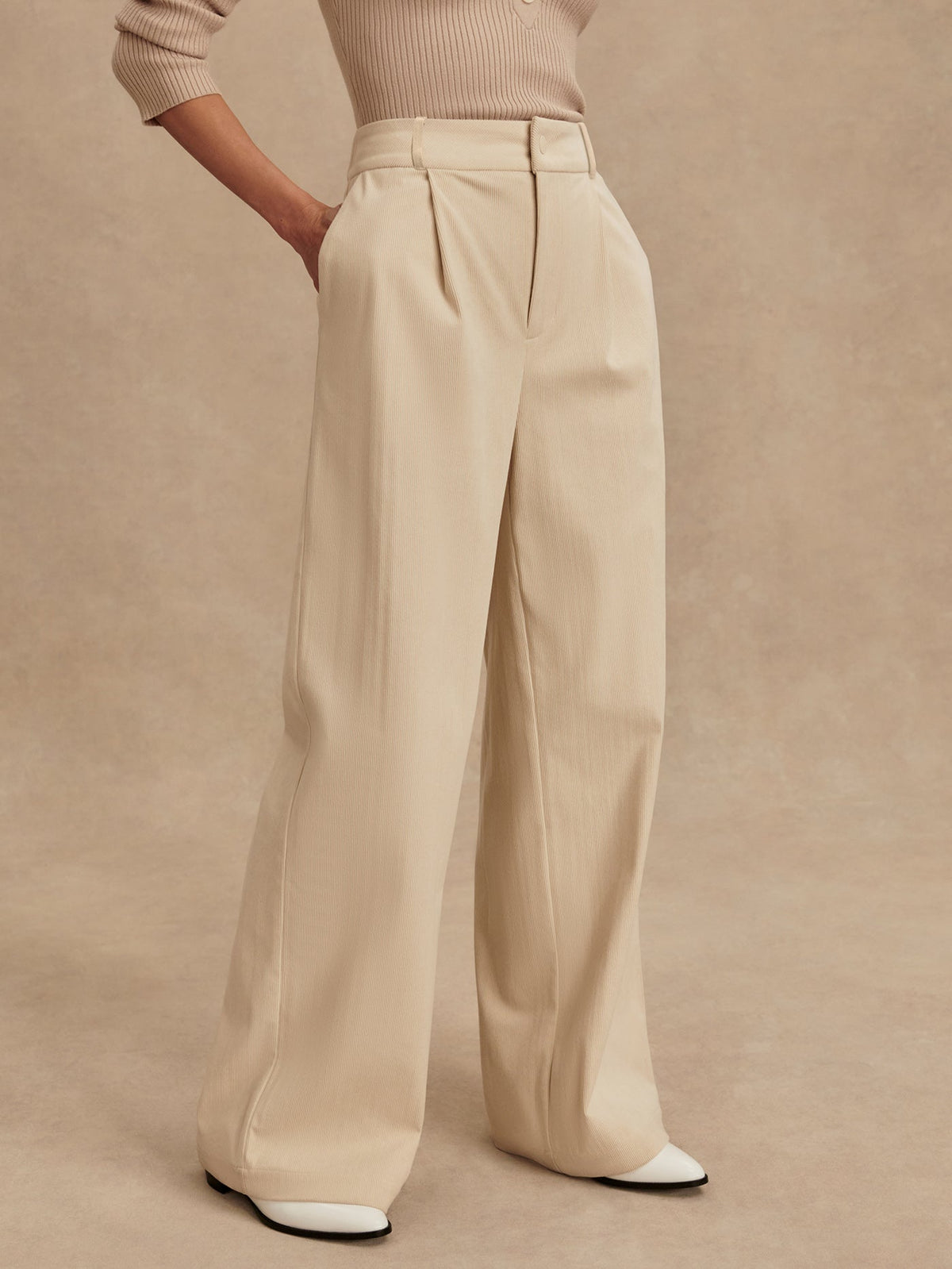 Rocio Wide Leg 32 Birch - Varley