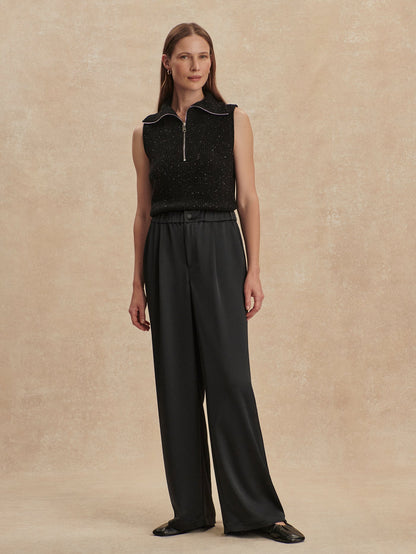 Bryden Wide Leg 32 Black - Varley