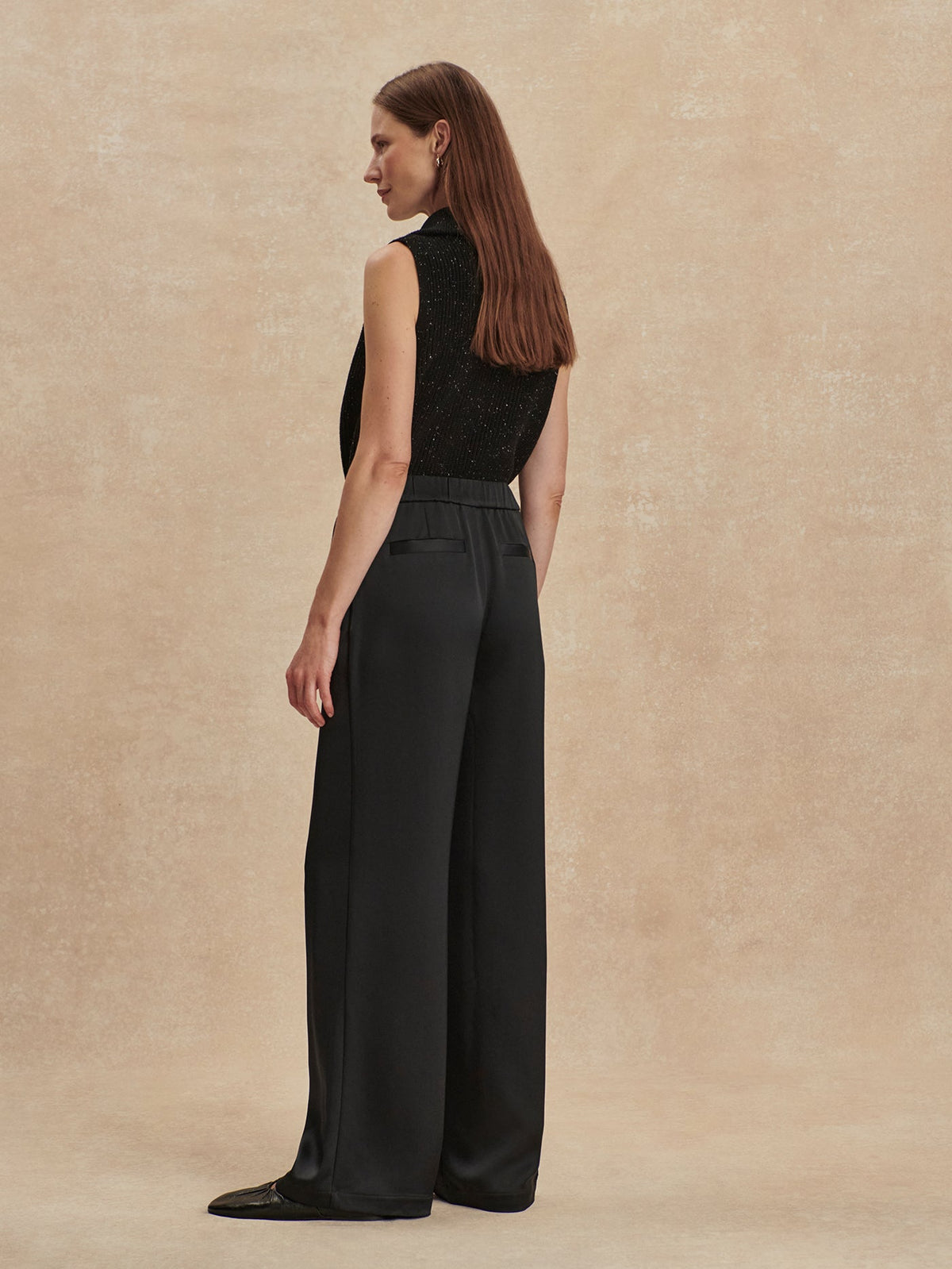 Bryden Wide Leg 32 Black - Varley