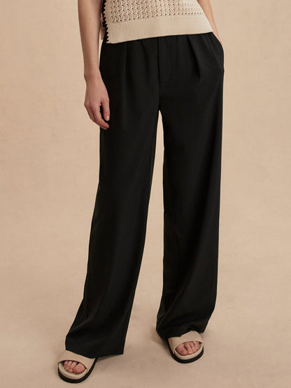 Kayson Wide Leg 29.5 Black - Varley