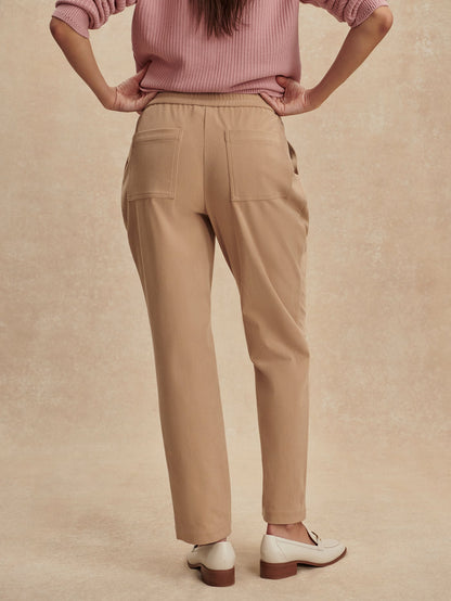 Cohen Reg Tapered Leg 27 Light Taupe - Varley