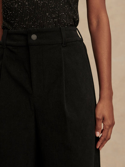 Floris Wide Leg 32 Black - Varley