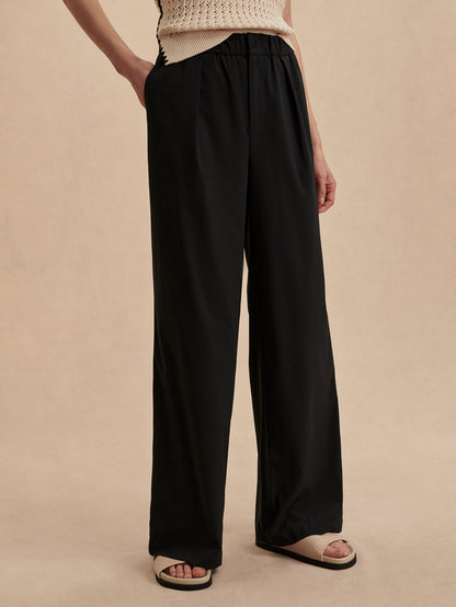 Kayson Wide Leg 32 Black - Varley