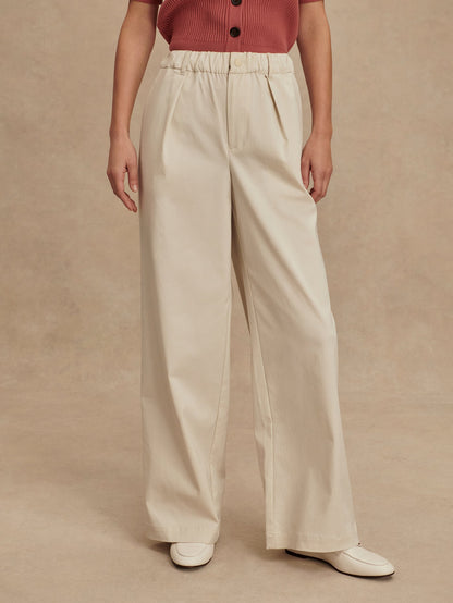 Isobel Wide Leg 29.5 Ivory - Varley