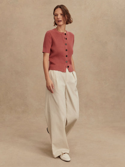 Isobel Wide Leg 29.5 Ivory - Varley
