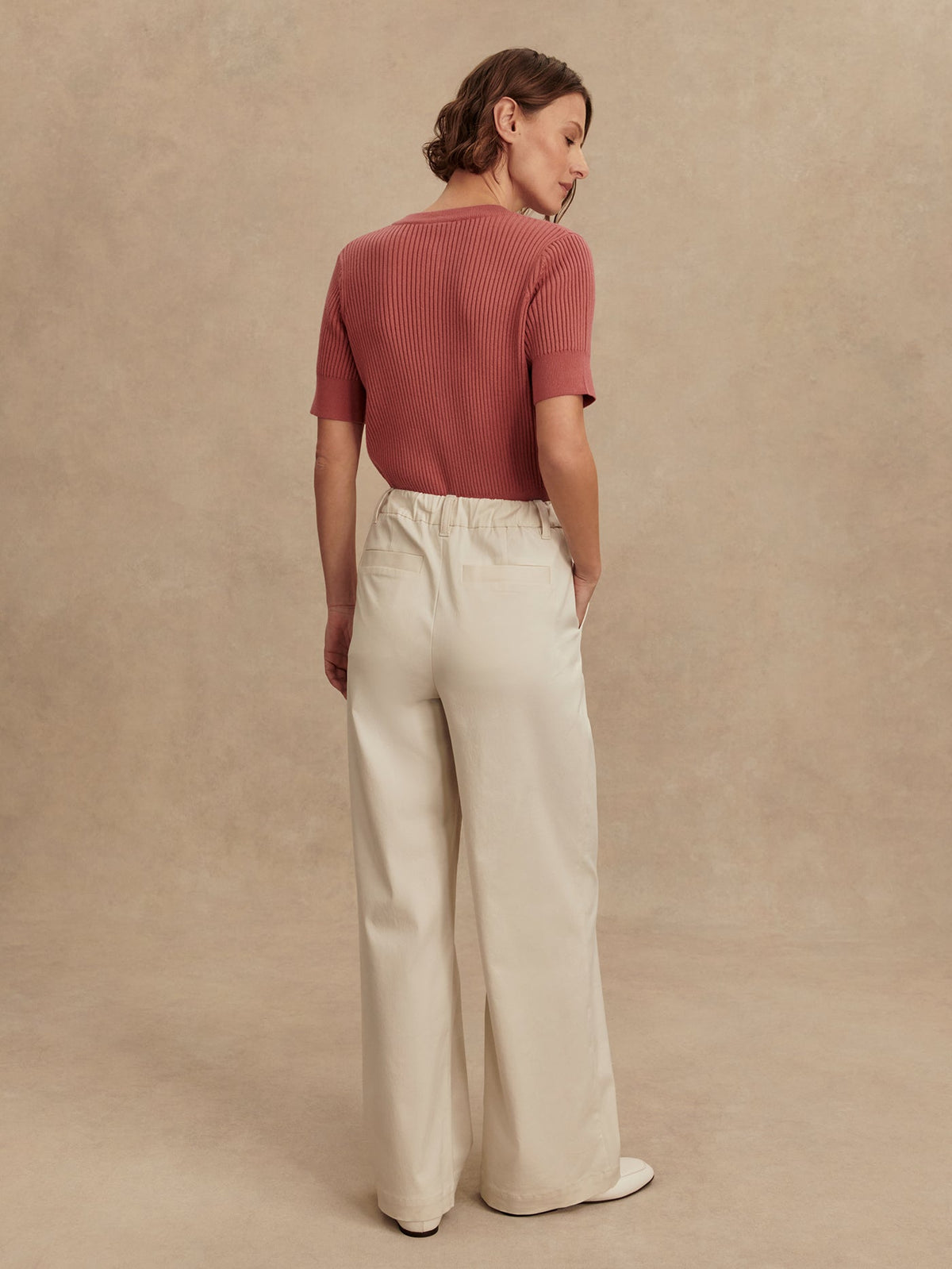 Isobel Wide Leg 29.5 Ivory - Varley