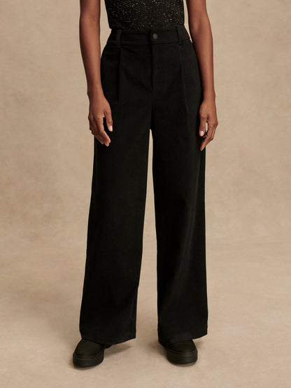 Floris Wide Leg 29.5 Black - Varley
