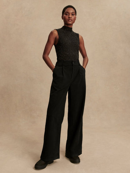 Floris Wide Leg 29.5 Black - Varley