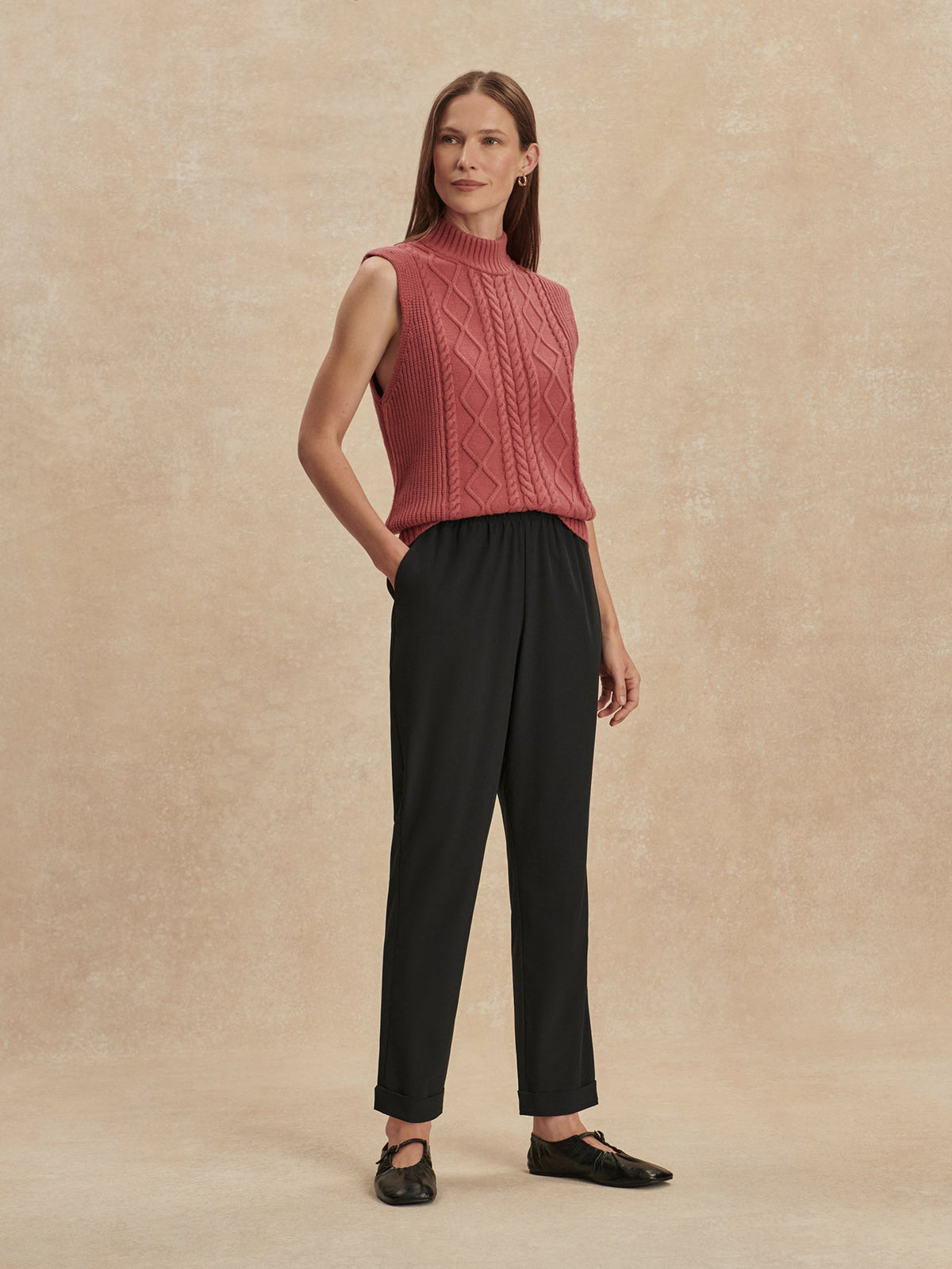 Alana Tapered Leg 2.0 29 Black - Varley