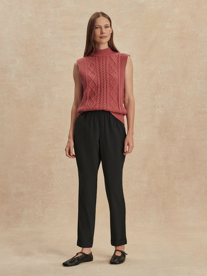 Alana Tapered Leg 2.0 27 Black - Varley
