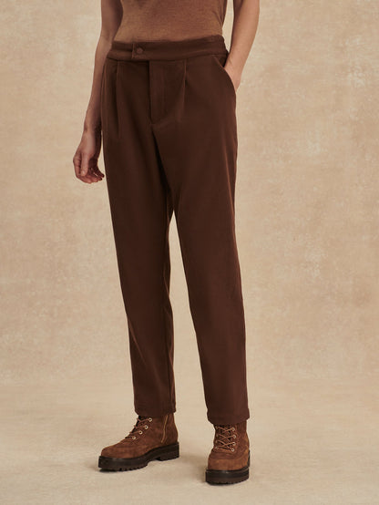 Nell Reg Tapered Leg 27 Dark Toffee - Varley