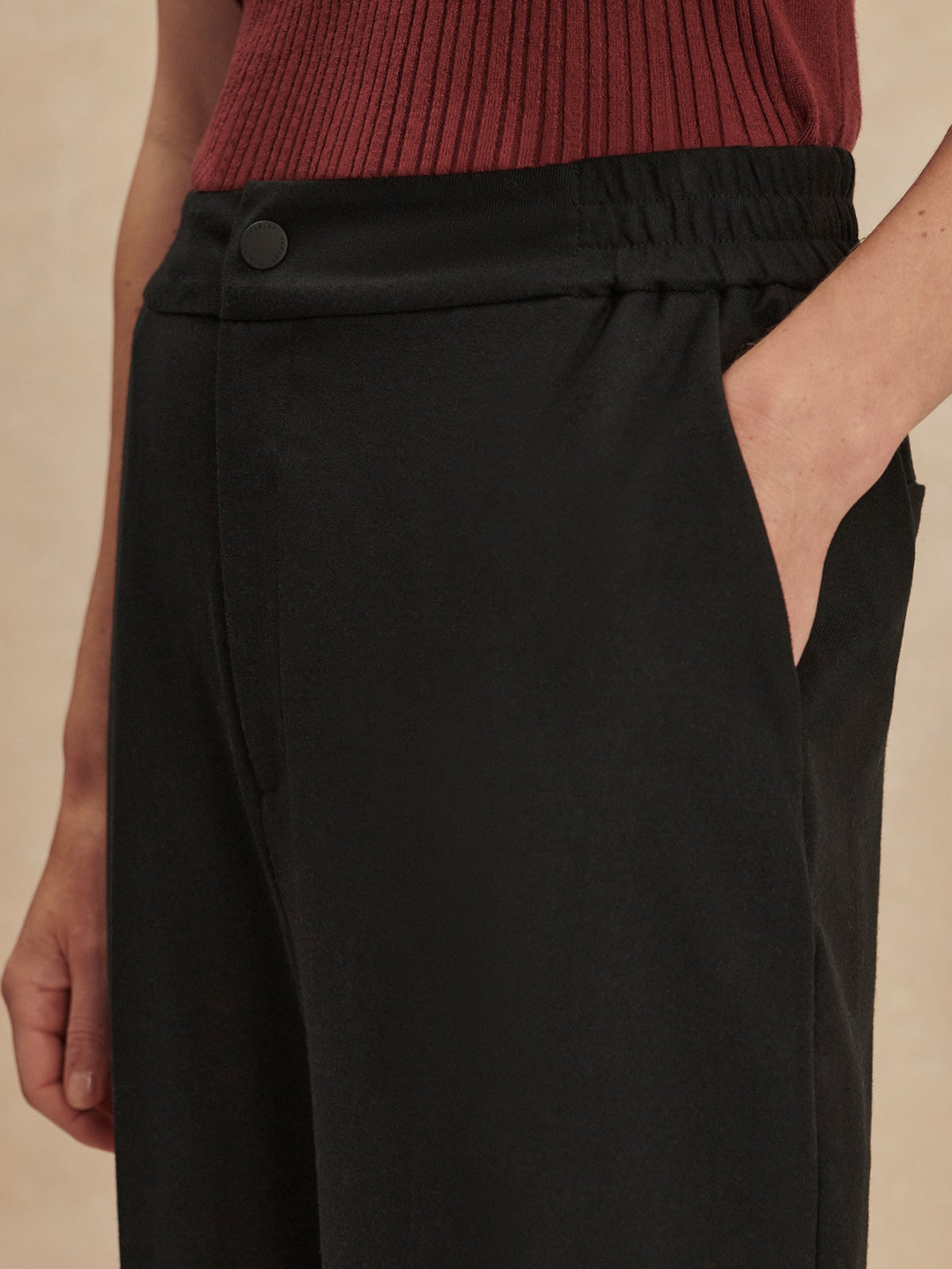 Winnie Wide Leg 29.5 Black - Varley