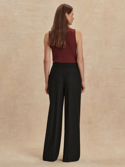 Winnie Wide Leg 29.5 Black - Varley