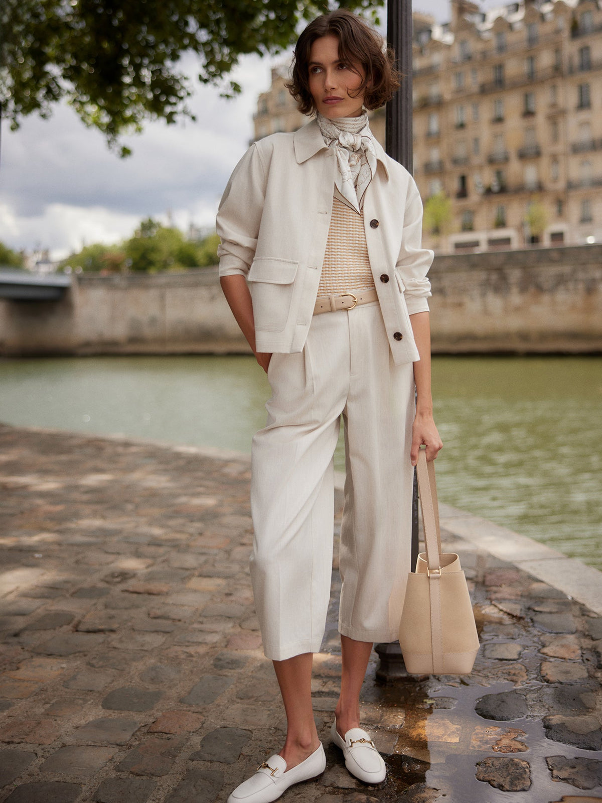 Halvar Light Jacket Birch Marl - Varley