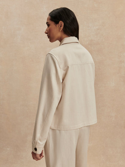 Halvar Light Jacket Birch Marl - Varley