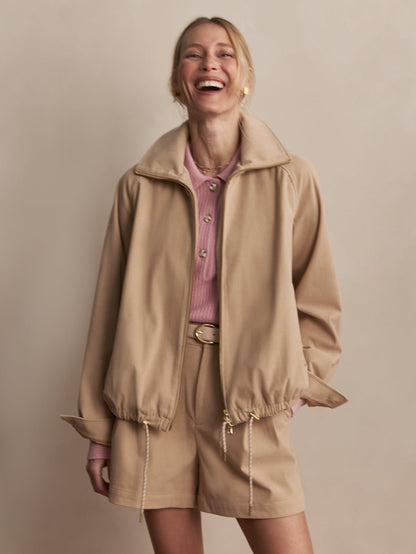 Nadina Blouson Jacket Light Taupe - Varley