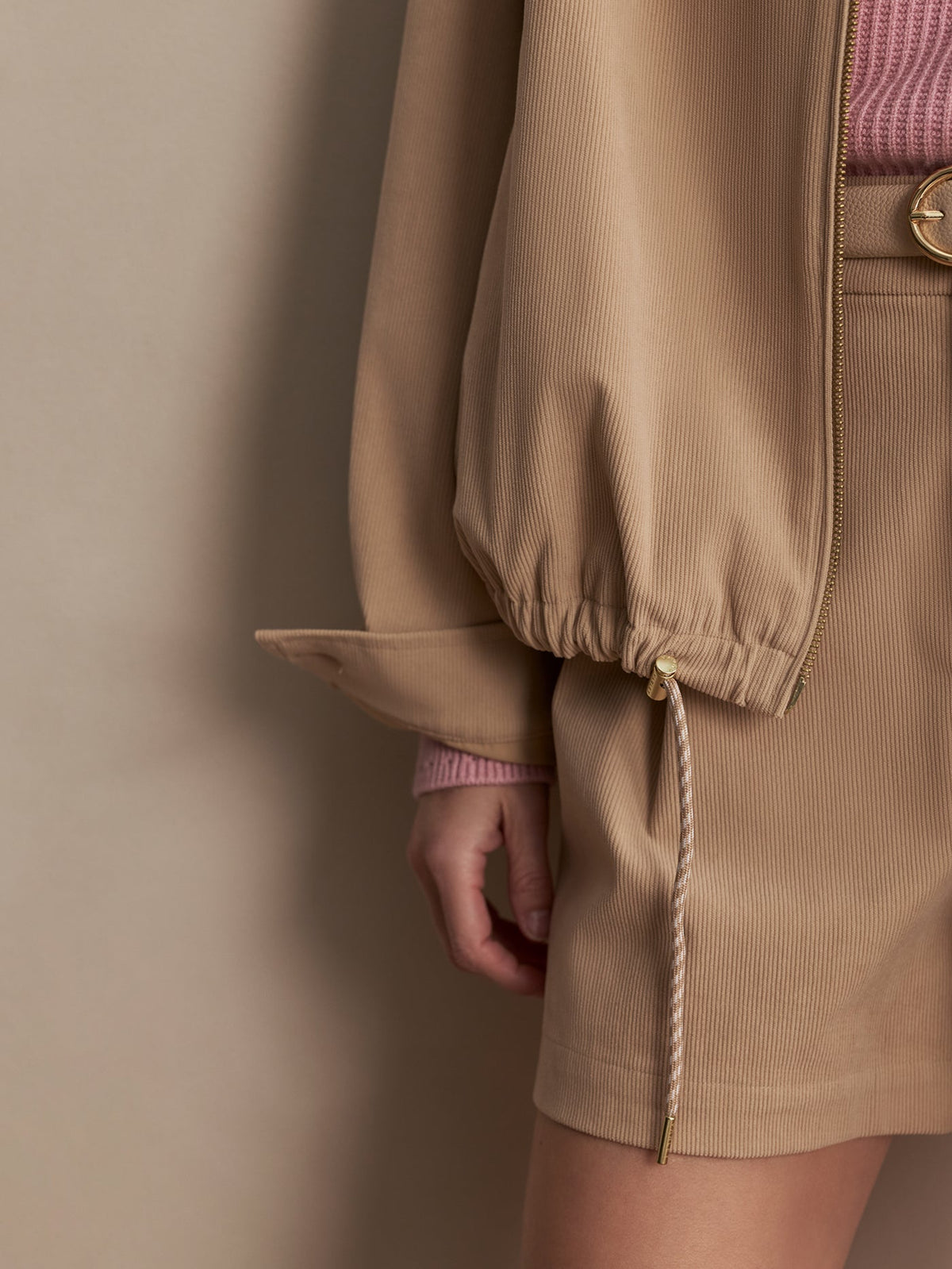 Nadina Blouson Jacket Light Taupe - Varley