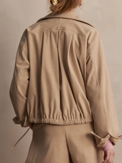 Nadina Blouson Jacket Light Taupe - Varley
