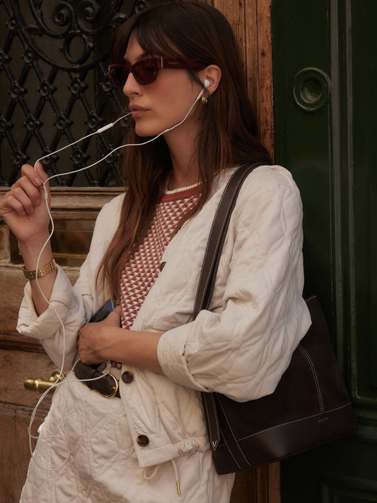 Saba Quilted Jacket Oat Milk - Varley