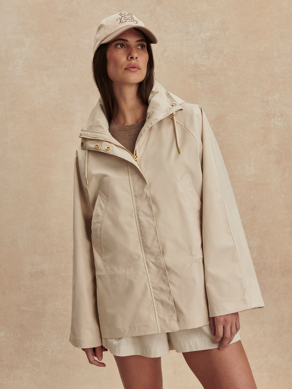 Jeanie Jacket Oat Milk - Varley