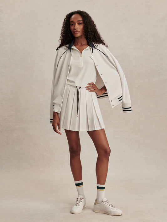 Jepson Club Jacket White - Varley