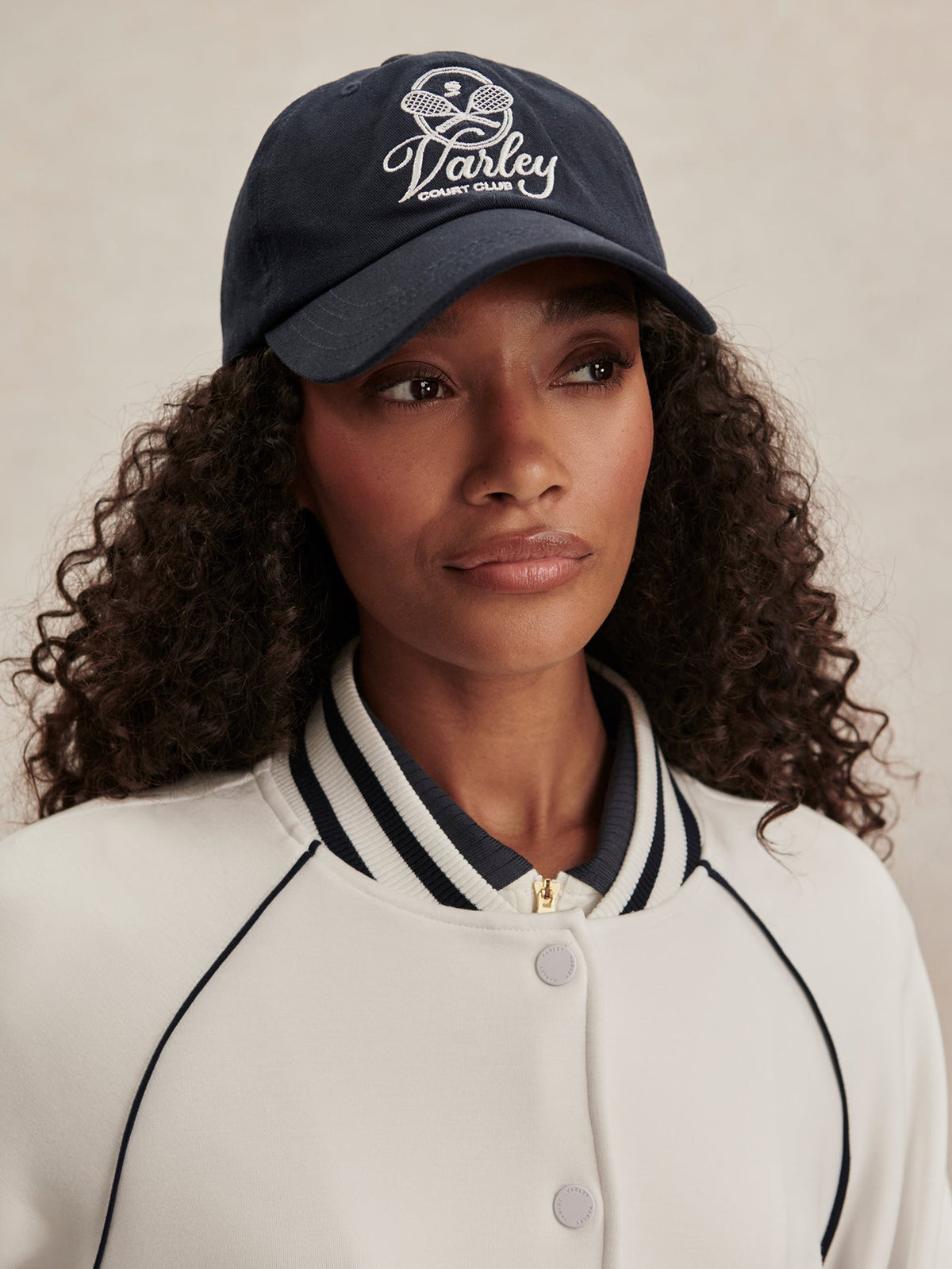 Jepson Club Jacket White - Varley