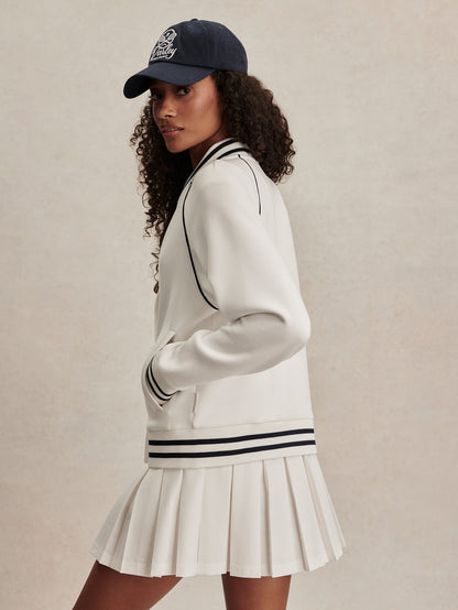 Jepson Club Jacket White - Varley